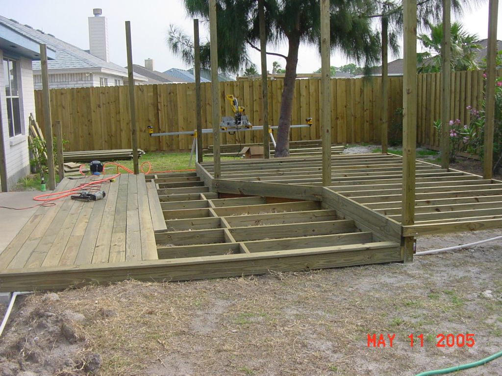 DECK LAYOUT, STRUCTURE, FRAMING